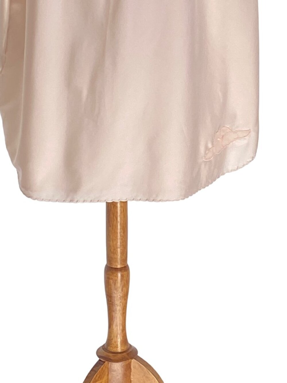 Vintage Bali Slip Skirt Pink Size M Cottagecore Coquette Spring Satin Bohemian - Picture 6 of 12